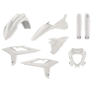 Polisport 90929 Complete Replica Plastic Kit  White