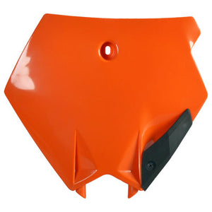 Polisport 8662400001 Front Number Plate  KTM Orange