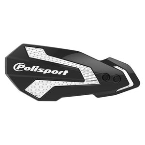 Polisport 8308200009 MX Flow Handguards Black/White