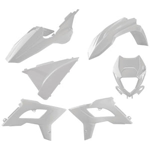 Polisport 91076 MX Restyling Kit  White