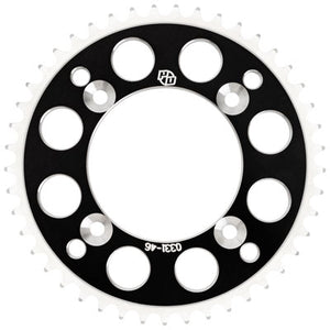 Primary Drive 102-228-0331 Rear Aluminum Sprocket 46 Tooth Black