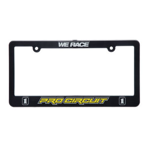 Pro Circuit 55127 License Plate Frame Black