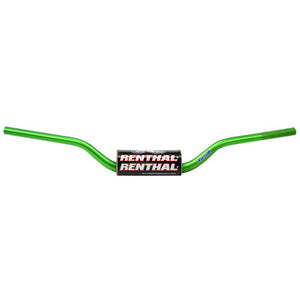 Renthal 604-01-GN fits 1 1/8" FatBar (#604) RC / CRF 04-18 / KX/KXF 06-20 Green