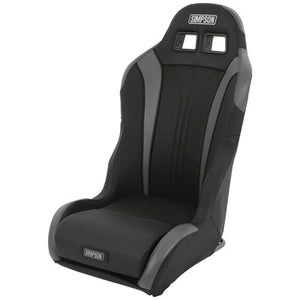 Simpson Performance Products S104-305 Vortex II Suspension Seat  Black/Charcoal