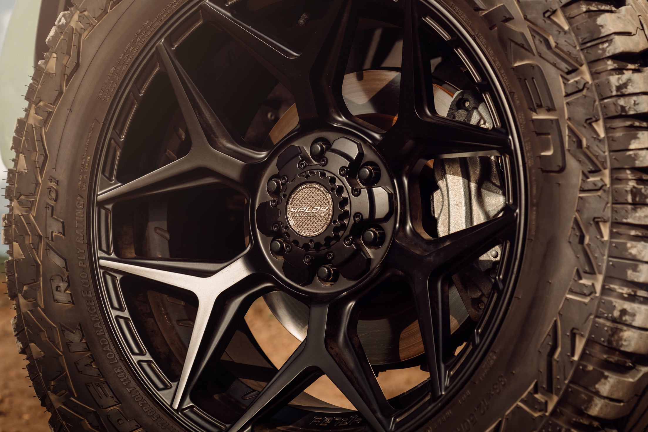4PLAY 4P06-20090-6D55-0B1 Gen3 20x9 6x5.5 & 6x135mm 0et in Satin Black