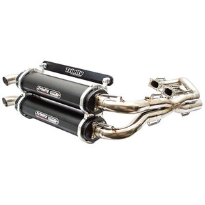 Trinity Racing TR-4119D-BK Stage 5 Dual Exhaust System  Black