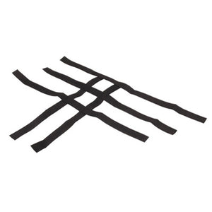 Tusk 1277440001 Foot Peg Nerf Bars With Heel Guards Replacement Webbing Black