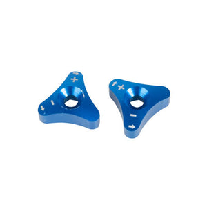 Tusk 1698700001 Billet WP Fork Adjuster Knobs Blue