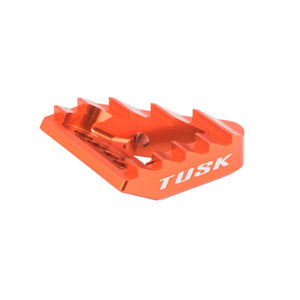Tusk 1810080001 Brake Pedal Replacement Tip Orange