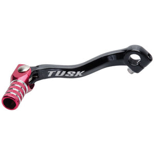 Tusk 1030850160 Folding Shift Lever  Black/Red Tip