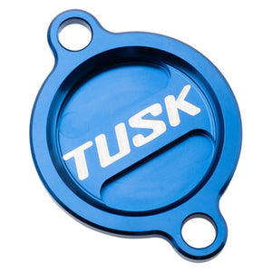 Tusk 1484210015 Aluminum Oil Filter Cover  Blue