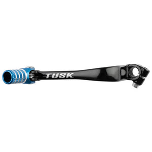 Tusk 1030850153 Folding Shift Lever  Black/Blue Tip