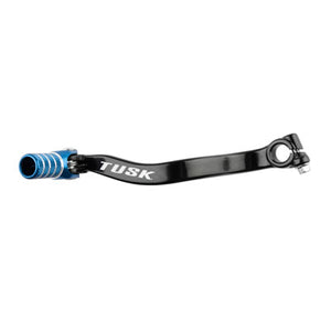 Tusk 1030850162 Folding Shift Lever  Black/Blue Tip