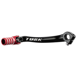 Tusk 1030850082 Folding Shift Lever  Black/Red Tip