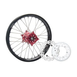 Tusk 1931330061 Impact Complete Rear Wheel Package 19x2.15 Black Rim