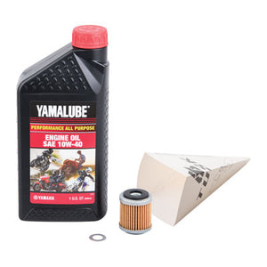 Tusk 1529860342 4-Stroke Oil Change Kit  Yamalube All Purpose 10W-40