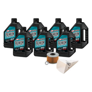 Tusk 1529860985 4-Stroke Engine DCT Oil Change Kit Maxima Premium 10W-30