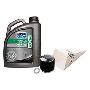 Tusk 1529860618 4-Stroke Oil Change Kit Bel-Ray EXS Synthetic Ester 10W-40