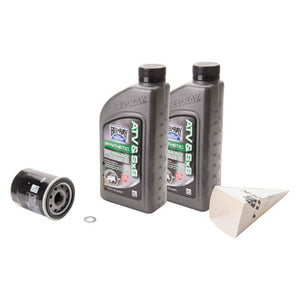 Tusk 1529860556 4-Stroke Oil Change Kit Bel-Ray ATV & SXS Synthetic 5W-50