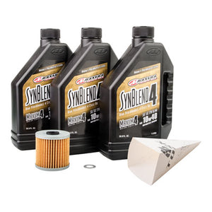 Tusk 1529860567 4-Stroke Oil Change Kit  Maxima Synthetic Blend 10W-40