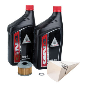 Tusk 1529860516 4-Stroke Oil Change Kit Pro-fits Honda GN4 10W-40