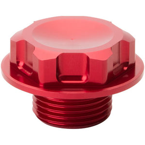 Tusk 1435080011 Billet Aluminum Steering Stem Nut  Red