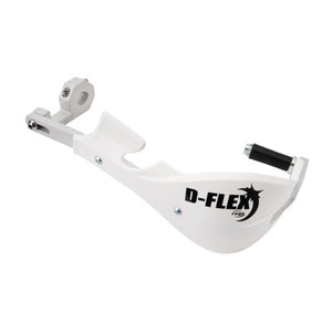 Tusk 1096470014 D-Flex Handguards White 7/8" Bar Mounts