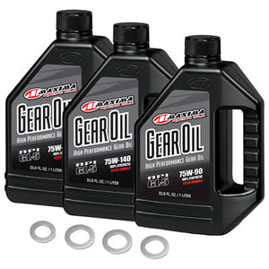 Tusk 2044120259 Drivetrain Oil Change Kit  with Maxima Oil