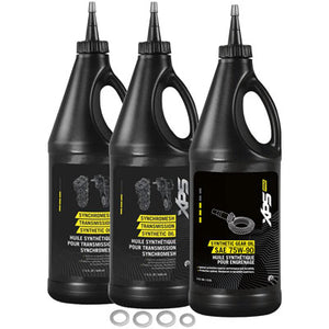 Tusk 2044120006 Drivetrain Oil Change Kit  with Can-Am Oil