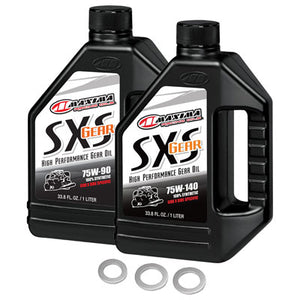 Tusk 2044120236 Drivetrain Oil Change Kit  with Maxima High Performance Oil