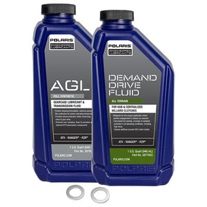 Tusk 2044120034 Drivetrain Oil Change Kit  with Polaris Oil