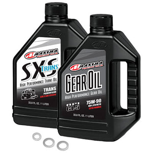 Tusk 2044120219 Drivetrain Oil Change Kit  with Maxima High Performance Oil