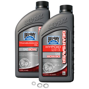 Tusk 2044120212 Drivetrain Oil Change Kit  with Bel-Ray Oil