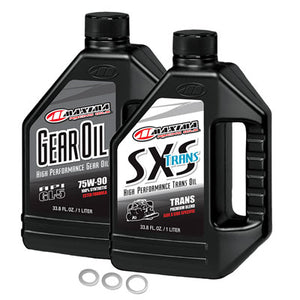 Tusk 2044120264 Drivetrain Oil Change Kit  with Maxima High Performance Oil