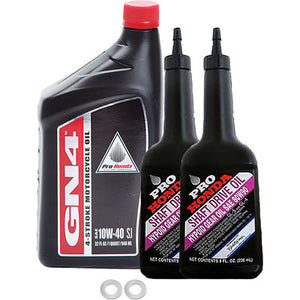 Tusk 2044120203 Drivetrain Oil Change Kit  with Pro Honda Oil
