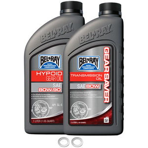 Tusk 2044120216 Drivetrain Oil Change Kit  with Bel-Ray Oil