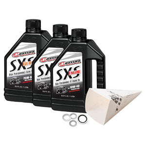 Tusk 2044120279 Drivetrain Oil Change Kit  with Maxima High Performance Oil