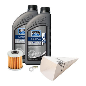 Tusk 1529860598 4-Stroke Oil Change Kit  Bel-Ray EXL 10W-40