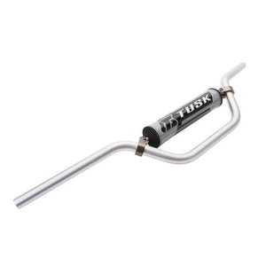 Tusk 1127790041 T-10 Aluminum 7/8" Handlebar ATV Sport Bend Silver