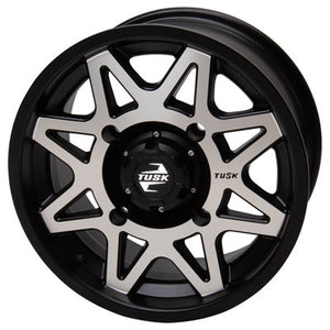Tusk 2040890021 4/110  Tintic Wheel 15x7 5.0 + 2.0 Machined/Black