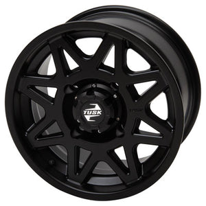 Tusk 2040890035 4/137  Tintic Wheel 14x7 4.0 + 3.0 Matte Black