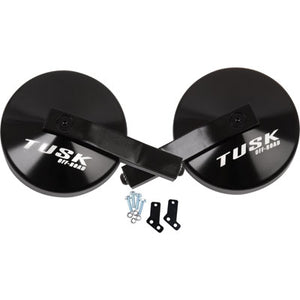 Tusk 1868840002 Alloy UTV Mirror Kit w/A-Pillar Mounts