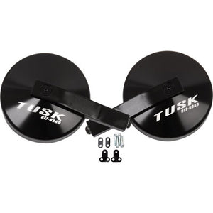 Tusk 1868840011 Alloy UTV Mirror Kit w/A-Pillar Mounts