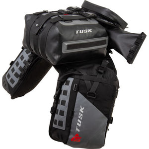 Tusk 2016200005 Highland X2 Rackless Luggage w/Small Dry Duffel Tail Bag