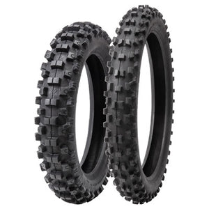 Tusk 2073670004 EMEX T-35 Soft/Int Terrain Tire Set 80/100x21 100/100x18