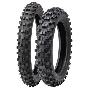 Tusk 2073670006 EMEX T-35 Soft/Int Terrain Tire Set 80/100x21 120/90x18