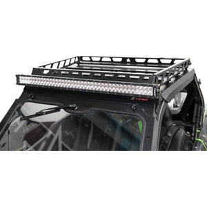 Tusk 2070140011 UTV Adventure Roof Rack w/ Profile Roof & V2 40" Straight LT Bar