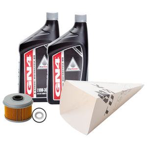 Tusk 1529860629 4-Stroke Oil Change Kit  Pro-Honda GN4 10W-30