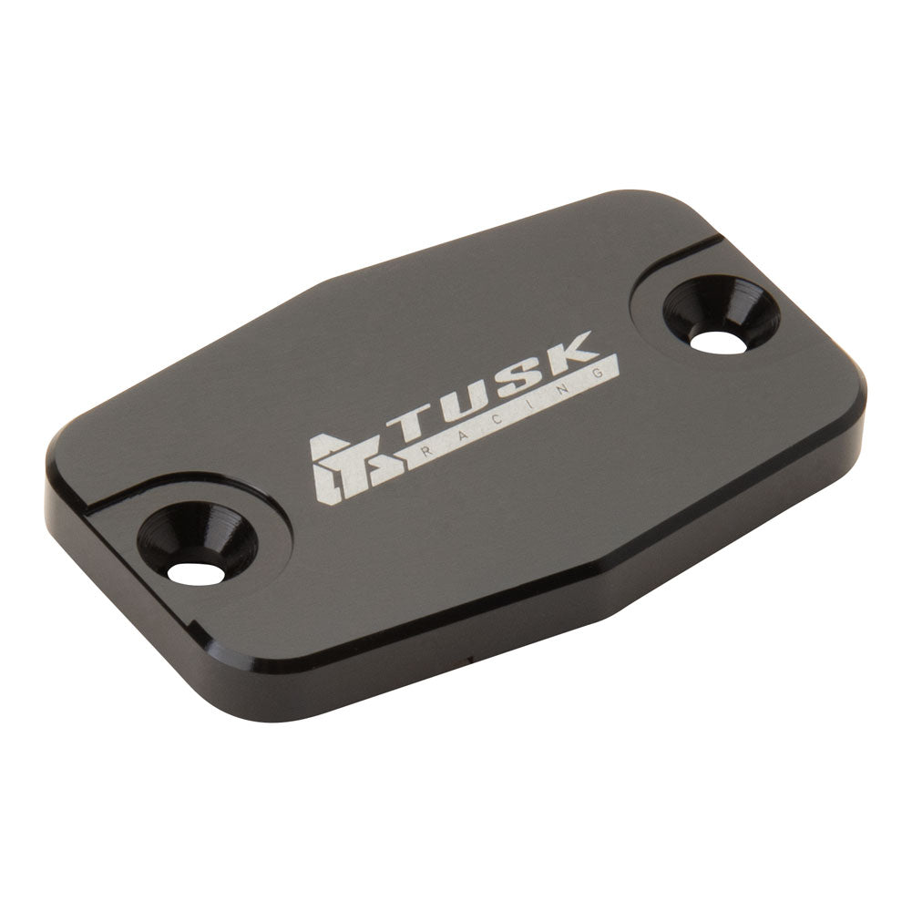 Tusk 1439460026 Anodized Front Brake Reservoir Cap Black Braktec Compatible