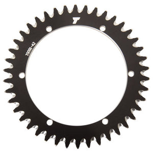 Tusk 2091670091 Rear Aluminum Sprocket 42 Tooth Black